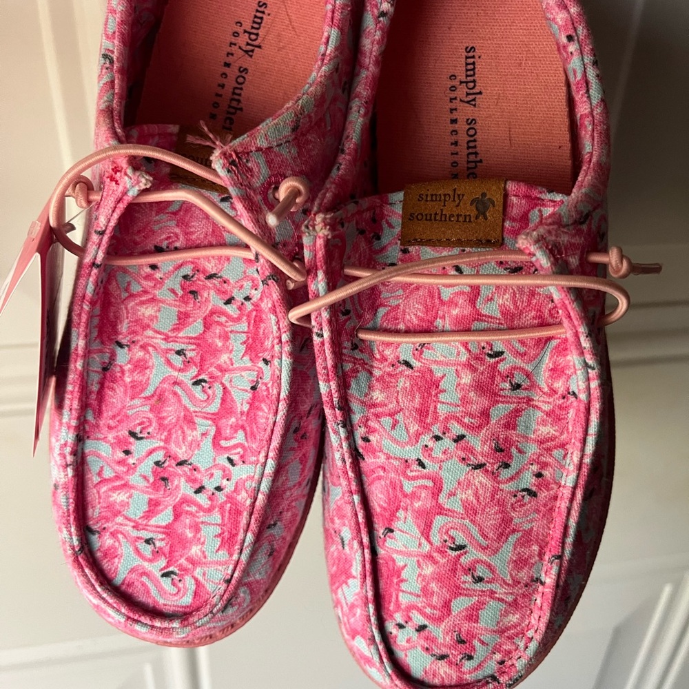 Simply Southern Girl’s Pink Loafers